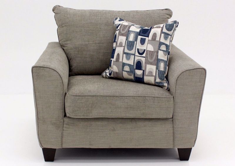 Gray Alamo Chair by Lane, Front Facing | Home Furniture Plus Mattress