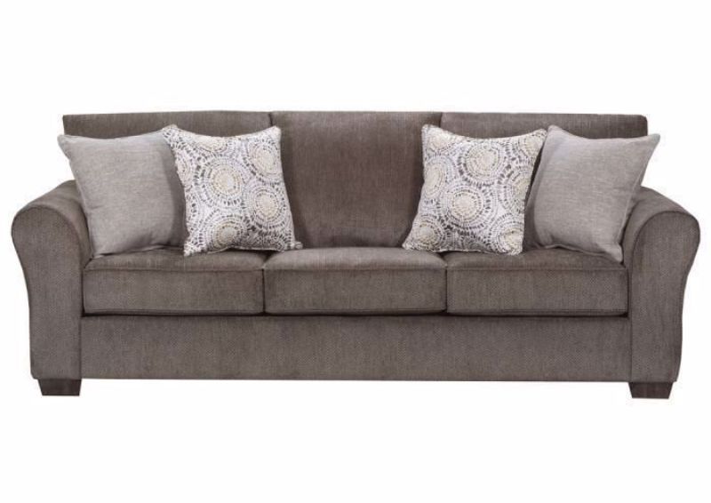 Brown Harlow Sleeper Sofa by Lane, Front Facing | Home Furniture Plus Mattress