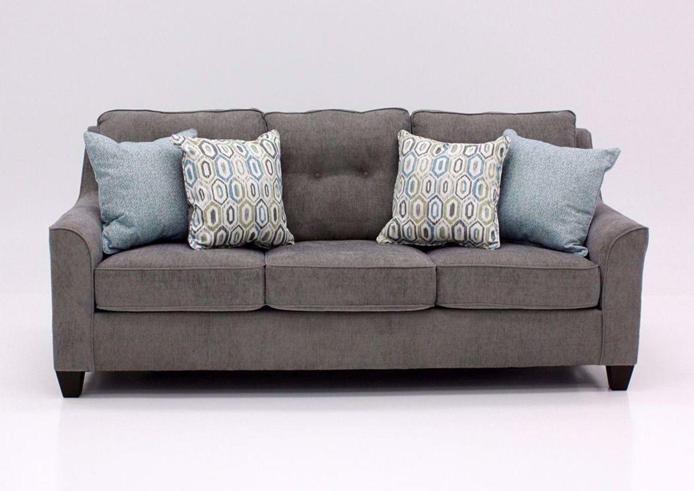 Smoke Gray Surge Sofa by Lane, Front Facing | Home Furniture Plus Bedding