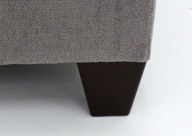 Smoke Gray Surge Sofa by Lane Foot Detail | Home Furniture Plus Bedding