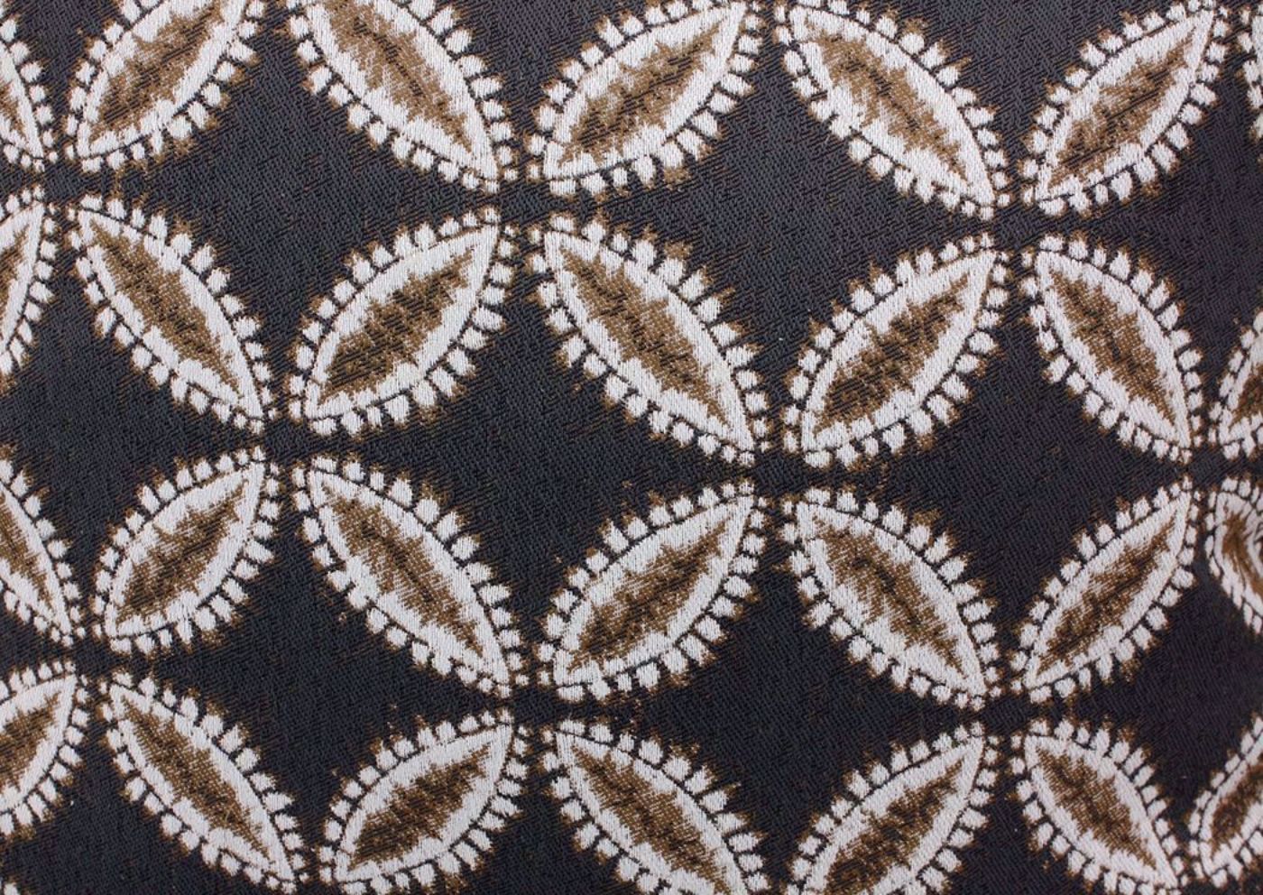 Brown Tweed Dante Loveseat by Lane Patterned Accent Pillow Detail | Home Furniture Plus Bedding