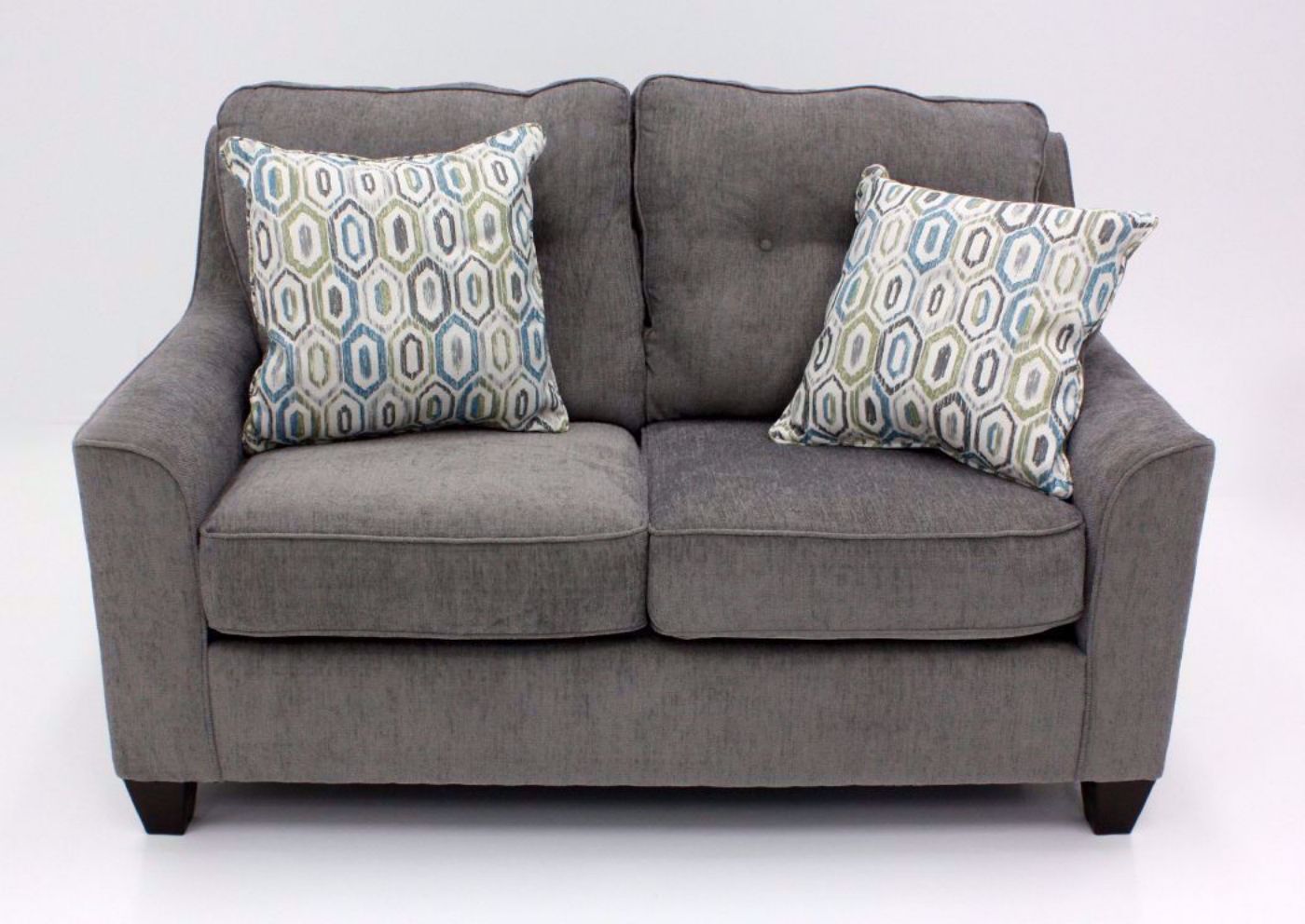 Smoke Gray Surge Loveseat by Lane, Front Facing | Home Furniture Plus Bedding
