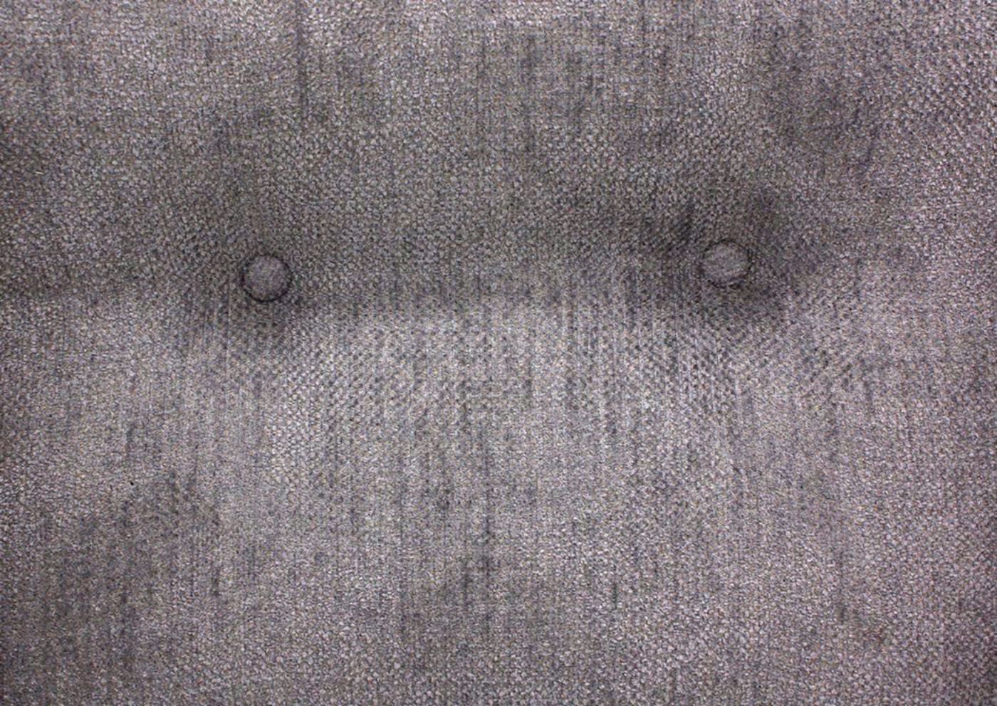 Smoke Gray Surge Sofa by Lane Button Tufted Microfiber Upholstery Detail | Home Furniture Plus Bedding