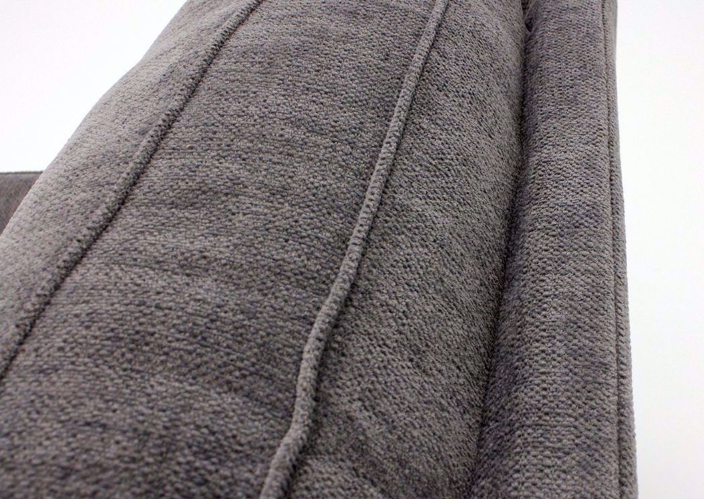 Smoke Gray Surge Sofa by Lane Showing the Attached Cushion Back with Welt Trim Detail | Home Furniture Plus Bedding