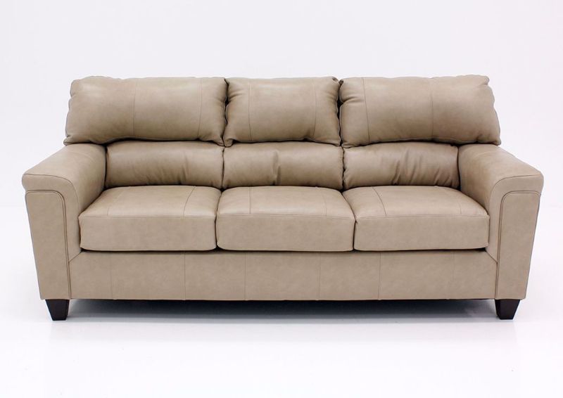 Putty Cream Soft Touch Sofa, Front Facing | Home Furniture Plus Bedding