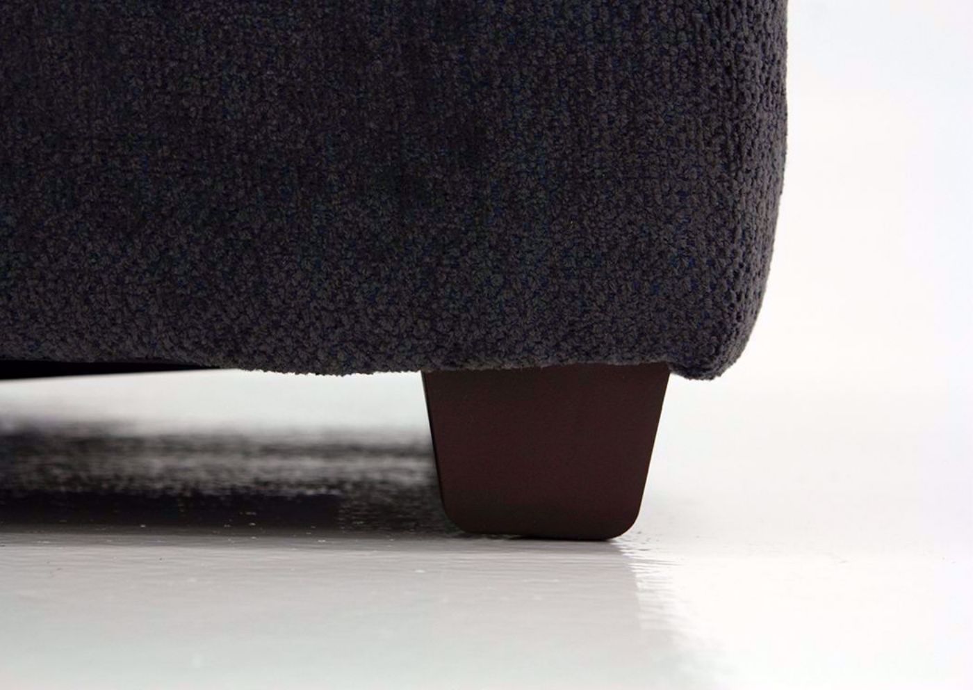 Charcoal Gray Stephenson Sofa by Lane Showing the Foot Detail | Home Furniture Plus Bedding
