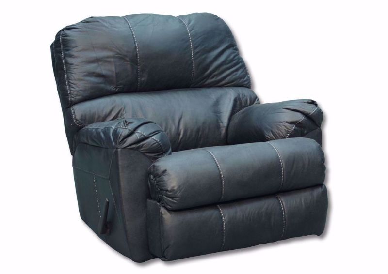 Gray Mystique Rocker Recliner at an Angle | Home Furniture Plus Bedding