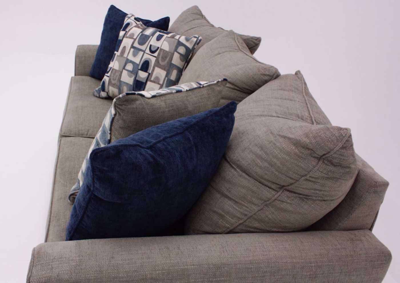 Gray Alamo Sofa by Lane, Side View | Home Furniture Plus Bedding