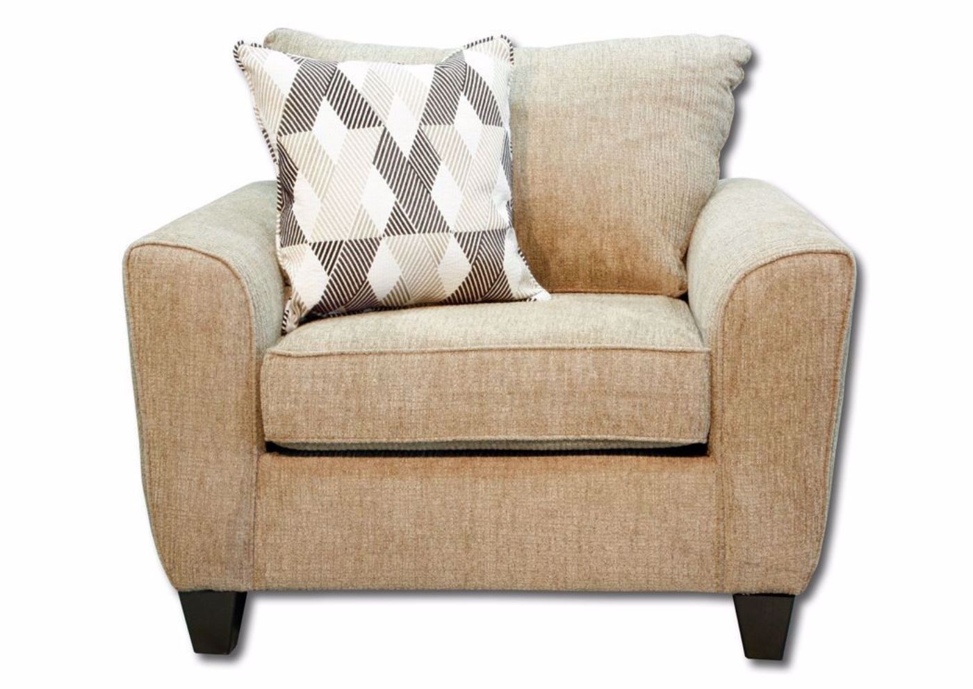 Light Brown Reed Chair by Lane, Front Facing | Home Furniture Plus Mattress
