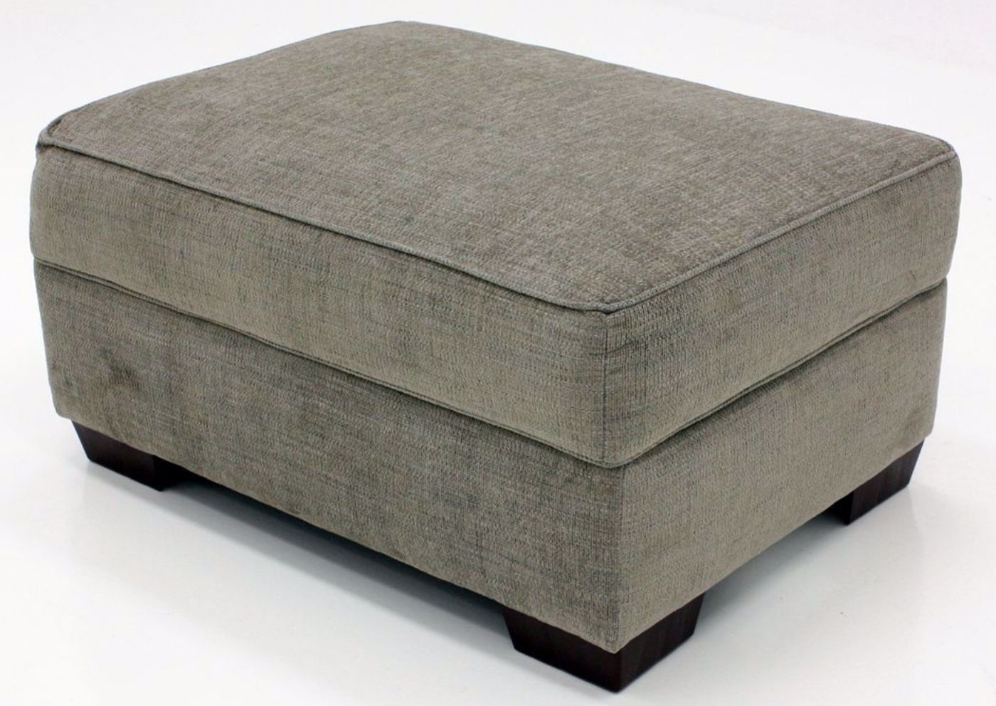 Gray Alamo Storage Ottoman by Lane at an Angle | Home Furniture Plus Mattress