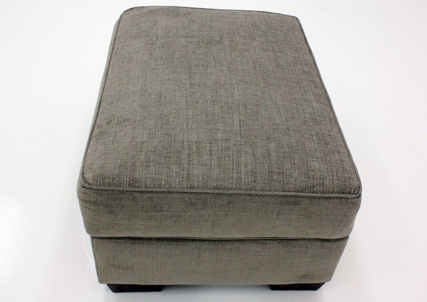 Gray Alamo Storage Ottoman by Lane Side View | Home Furniture Plus Mattress