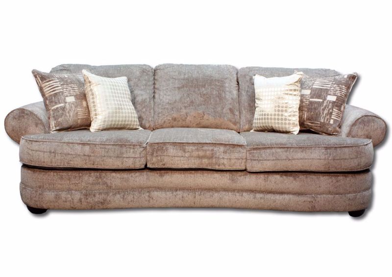 Pewter Kingston Sofa by Lane, Front Facing | Home Furniture Plus Mattress
