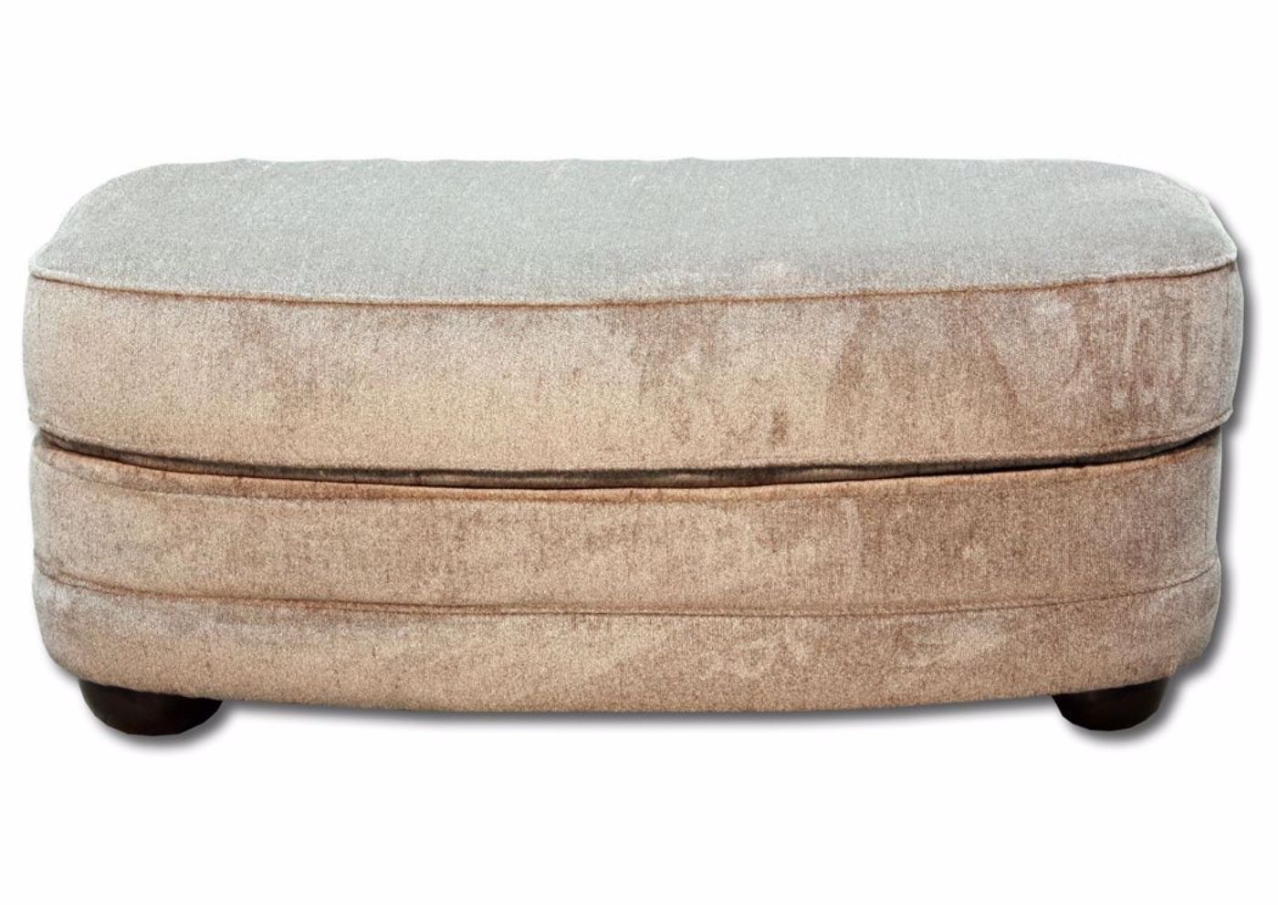 Pewter Kingston Ottoman by Lane, Front Facing | Home Furniture Plus Mattress