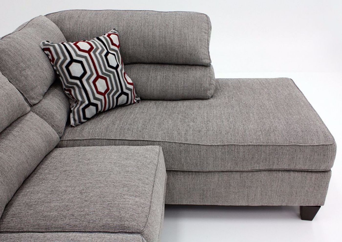 Picture of Danton Sectional Sofa With Chaise - Gray