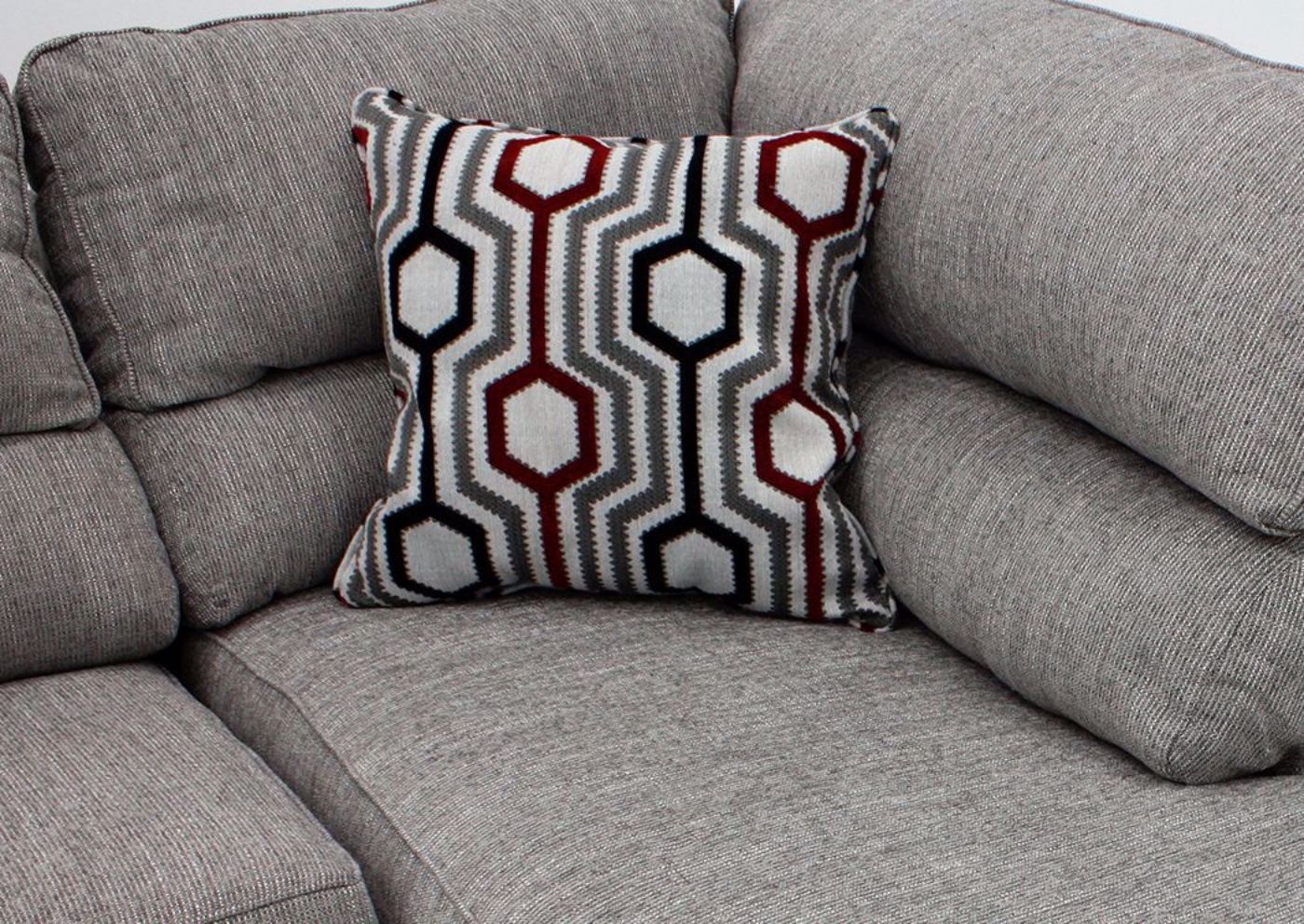 Picture of Danton Sectional Sofa With Chaise - Gray