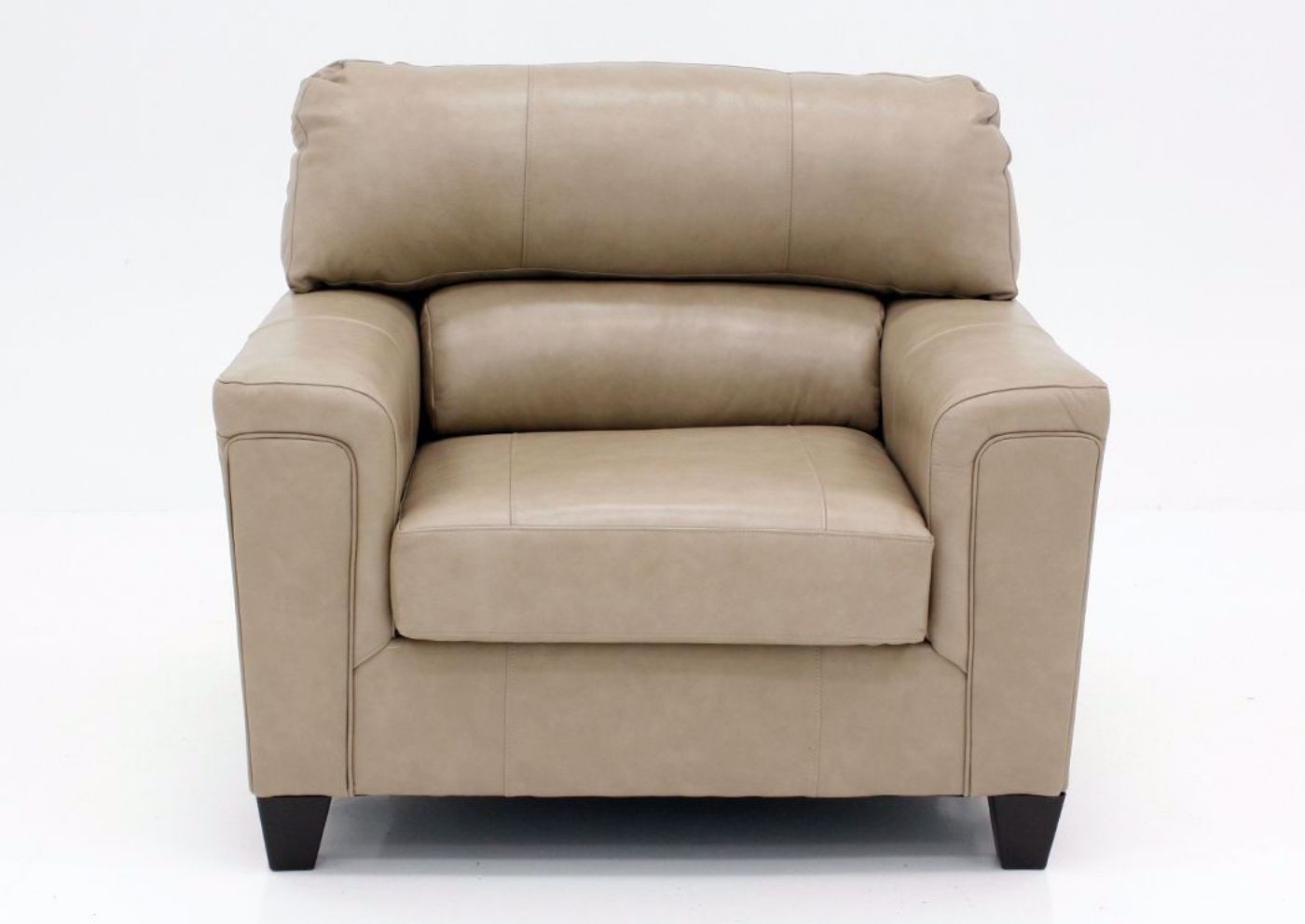 Putty Cream Soft Touch Chair, Front Facing | Home Furniture Plus Bedding