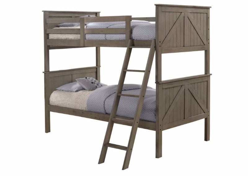 Picture of Ashland Twin over Twin Bunk Bed - Gray