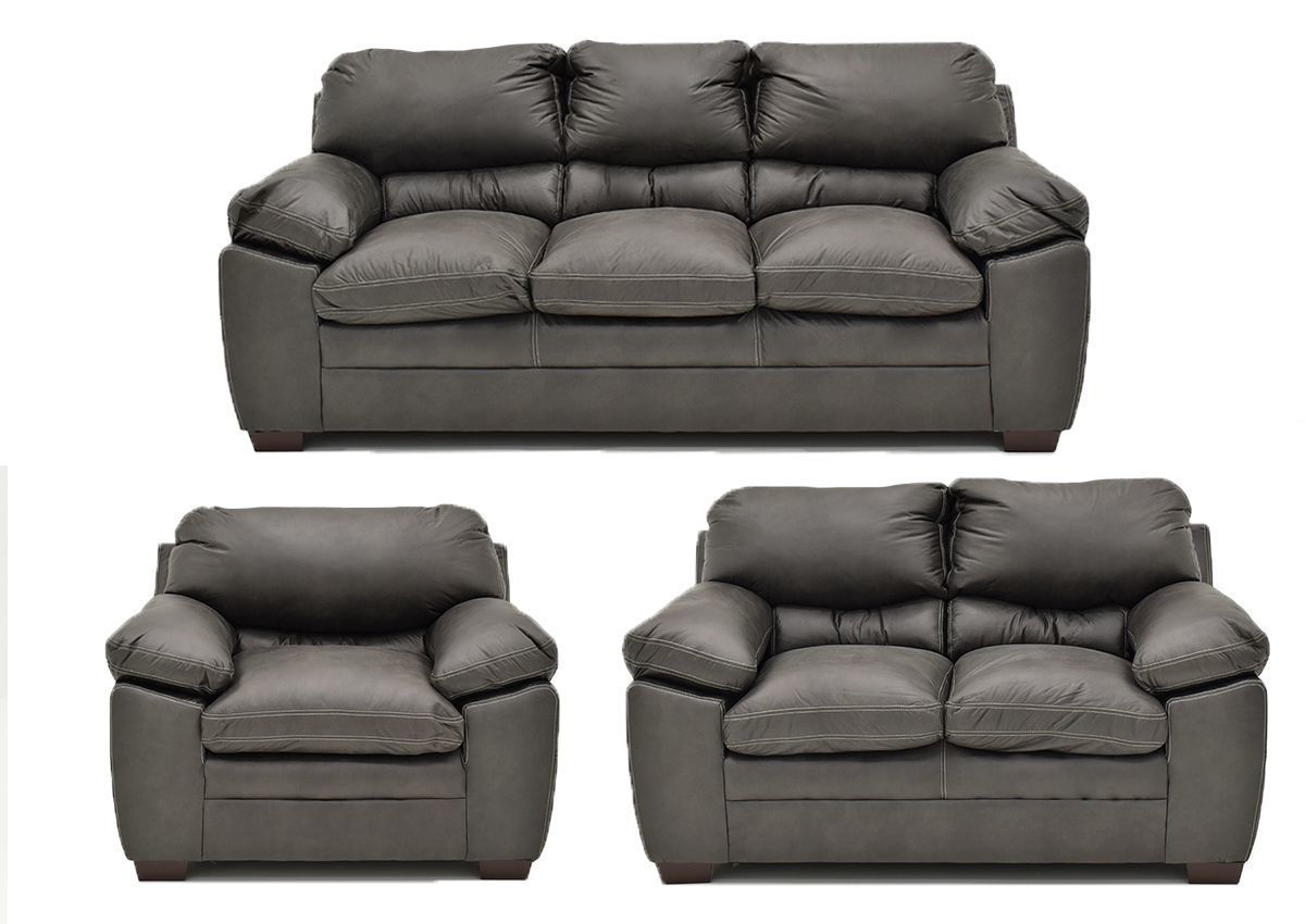 Bolton Sofa Set Gray Home Furniture