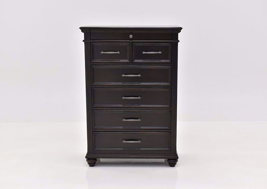 Brynhurst Chest of Drawers Dark Brown Home Furniture