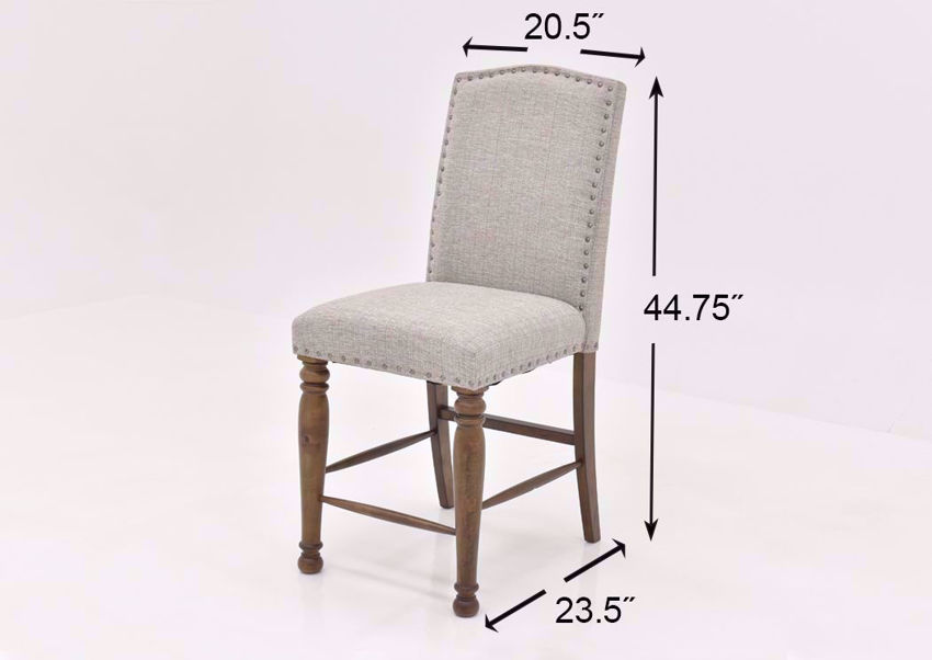 Lettner Counter Height Dining Table Set Brown Home Furniture