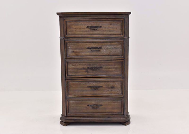 Hickory Brown Casa Grande Chest of Drawers by Lane Furnishings Facing Front | Home Furniture Plus Mattress