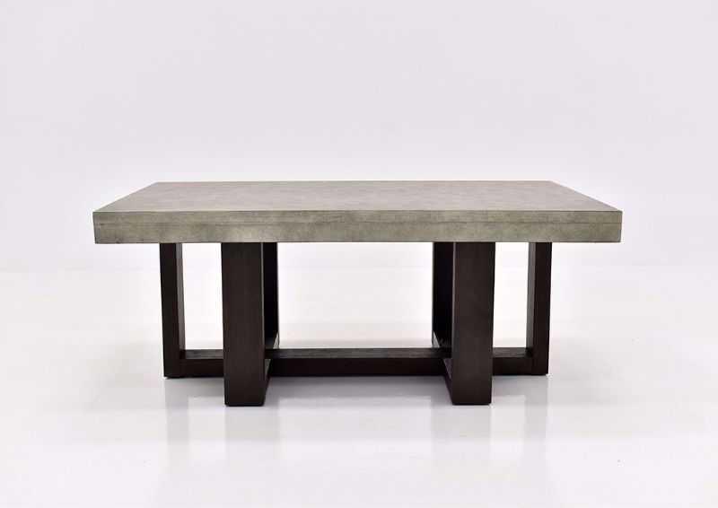Gray Titan Coffee Table by Lane Furnishings Facing Front | Home Furniture Plus Mattress