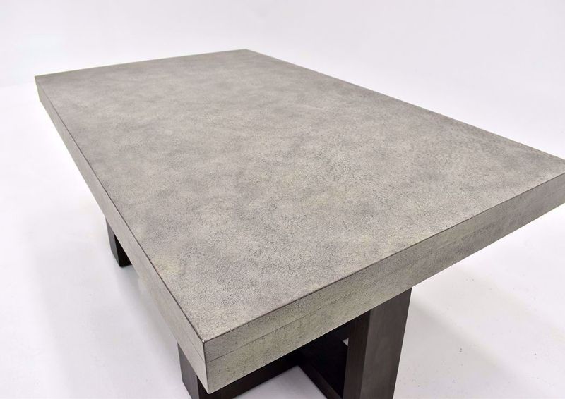 Gray Titan Coffee Table by Lane Furnishings Showing the Top Detail | Home Furniture Plus Mattress
