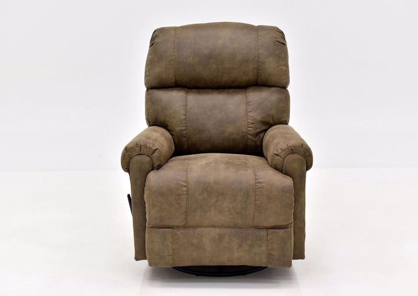 Brown Captain Rocker Recliner by Franklin Front | Home Furniture Plus Bedding
