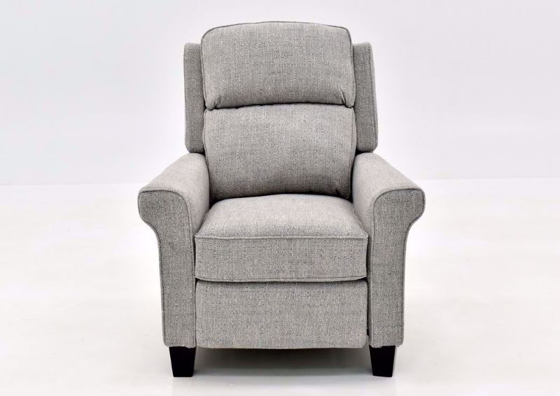 Gray Evanside Contemporary Power Recliner by Ashley Furniture Facing Front | Home Furniture Plus Mattress