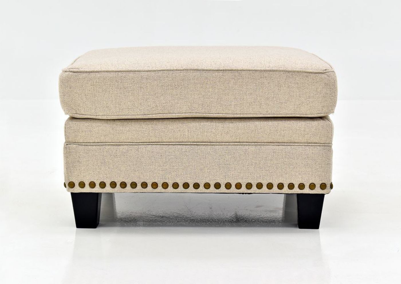 Picture of Claredon Ottoman- Beige