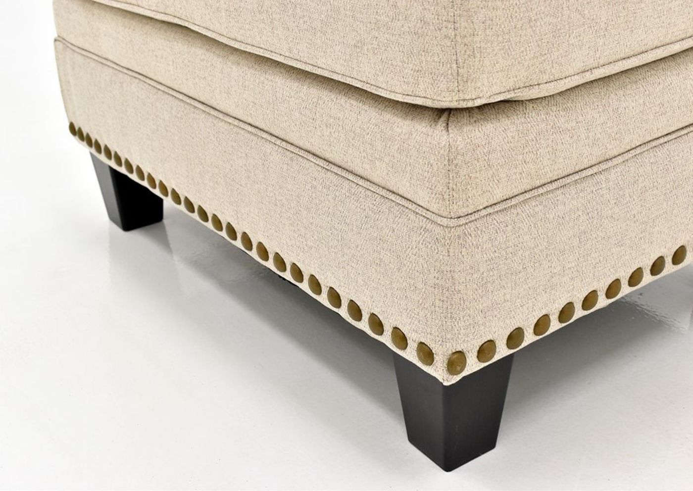 Picture of Claredon Ottoman- Beige