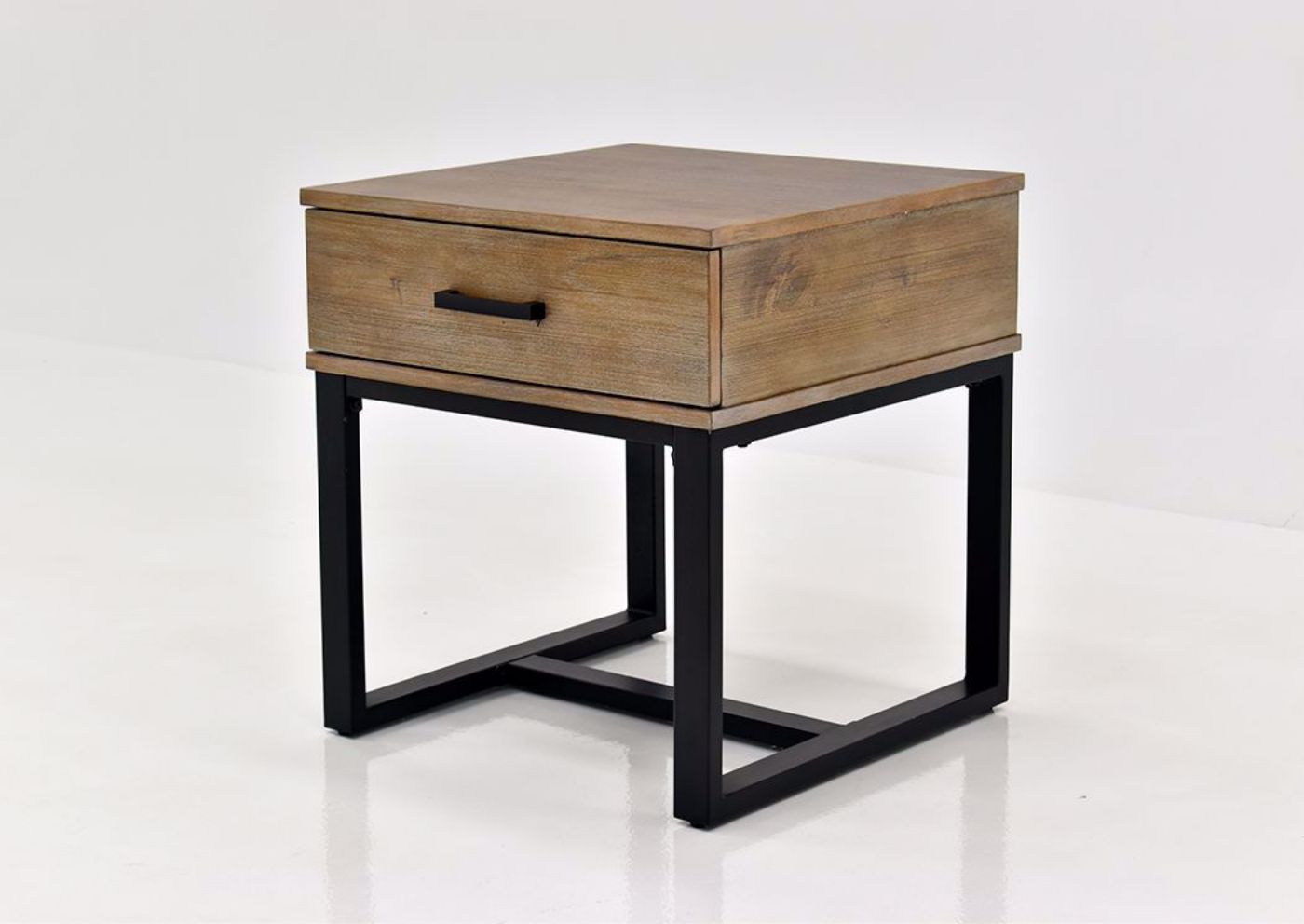 Brown Frisco End Table Angle View by Lane Furniture | Home Furniture Plus Mattress