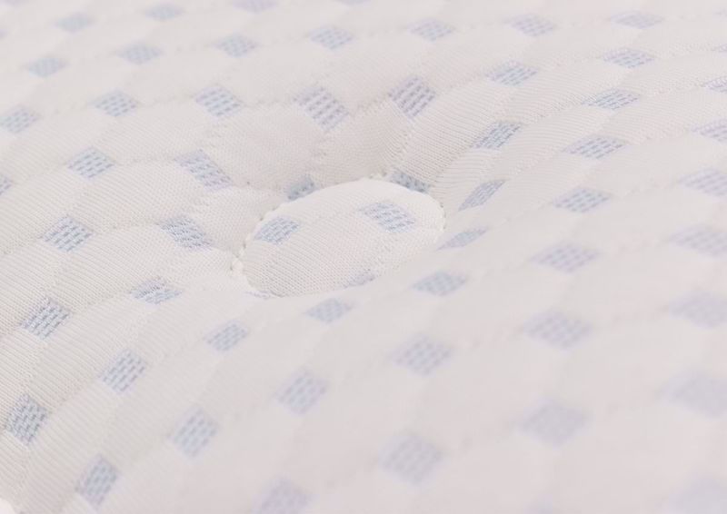 Close Up of the Quilting and Tufting on the Top  of the Liberty Firm Mattress - Twin Size | Home Furniture Plus Bedding