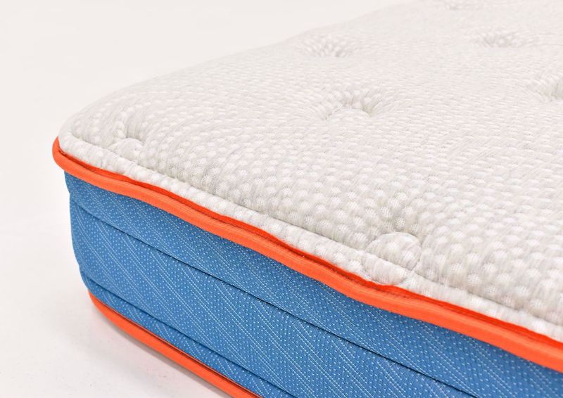 Valor Twin Size Mattress by American Bedding Close Up Angle View | Home Furniture Plus Bedding
