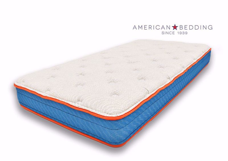 Valor Full Size Mattress by American Bedding Angle View | Home Furniture Plus Bedding