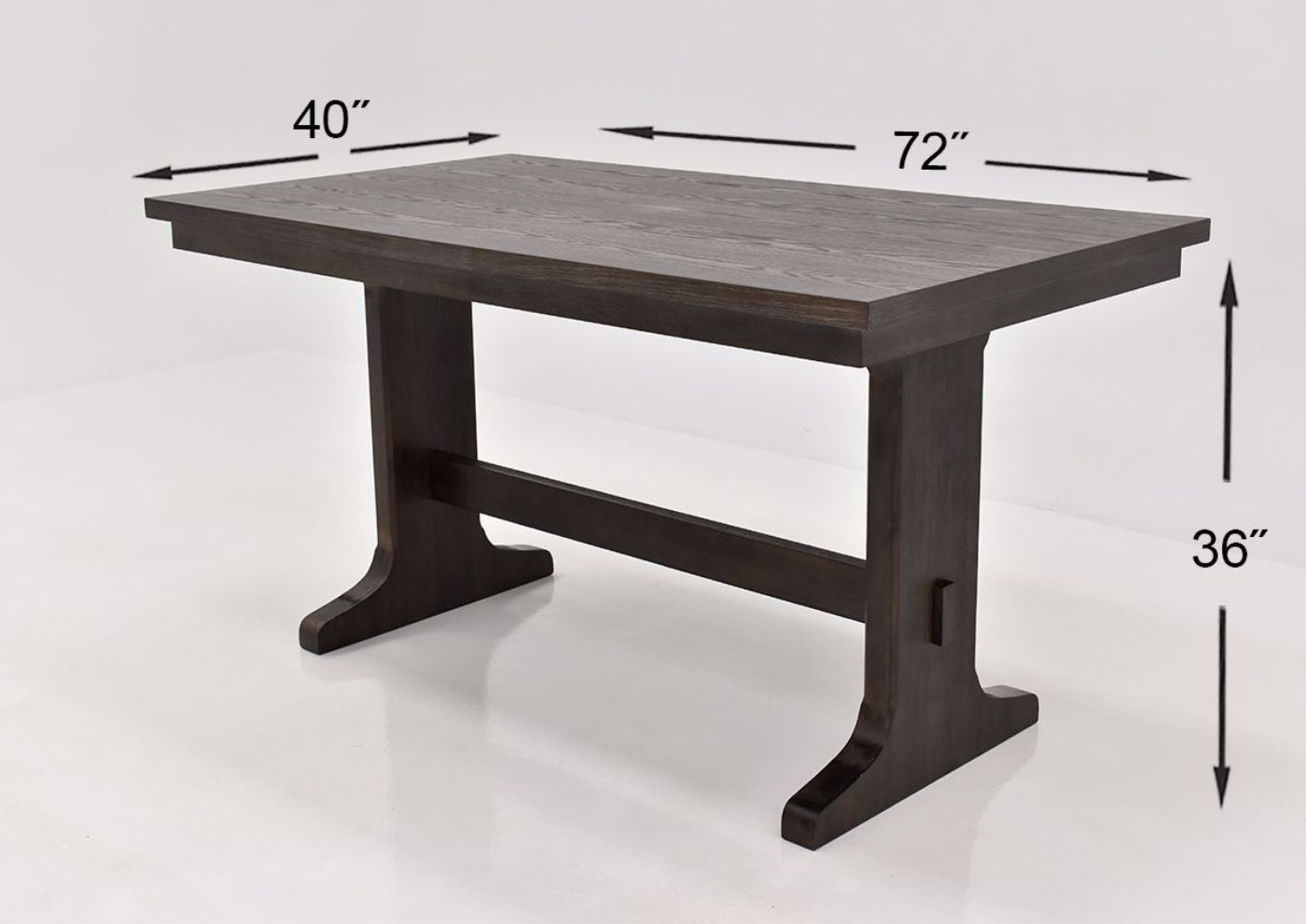 Charleston Counter Height Dining Table by Lane Furniture Angle View | Home Furniture Plus Bedding