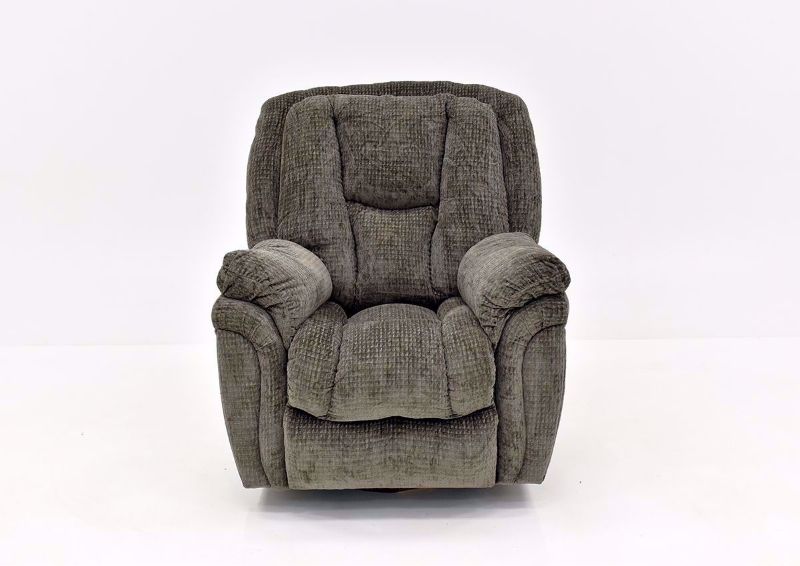 Mink Show Biz Swivel Recliner by Lane Home Furnishings front | Home Furniture Plus Bedding