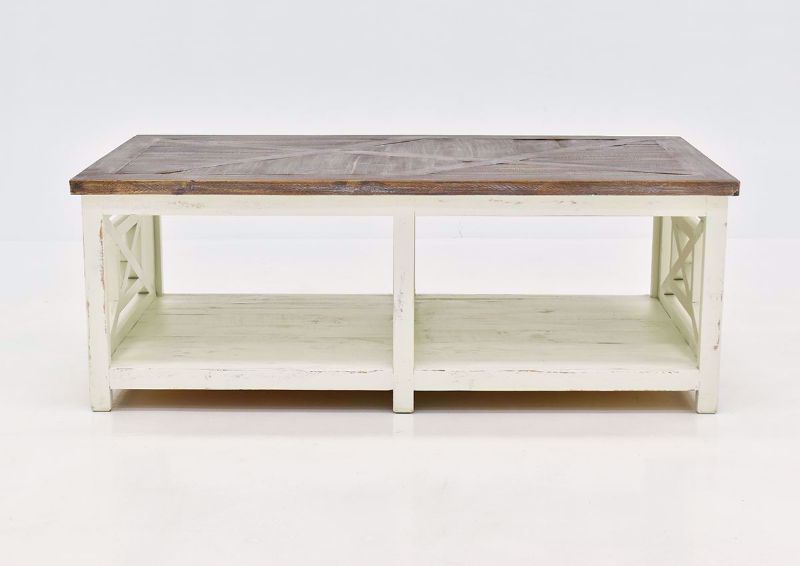 White Grande Coffee Table by Vintage Furniture | Home Furniture Plus Bedding