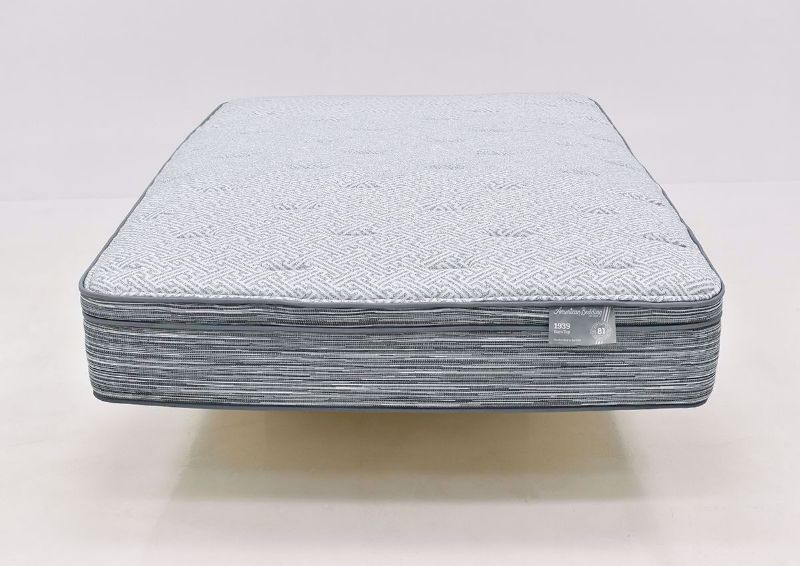 Side View of the Queen Size Belle Euro Top Mattress by Corsicana | Home Furniture Plus Bedding