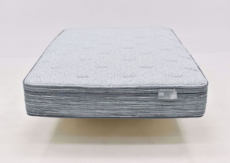 Side and Top View of the Full Size Belle Euro Top Mattress  by Corsicana | Home Furniture Plus Bedding