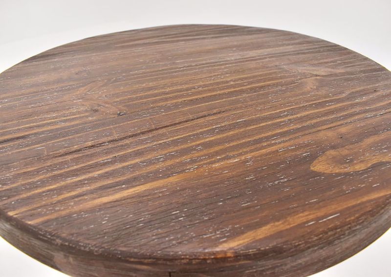 Brown Galaxy End Table by Vintage Furniture top view | Home Furniture Plus Bedding