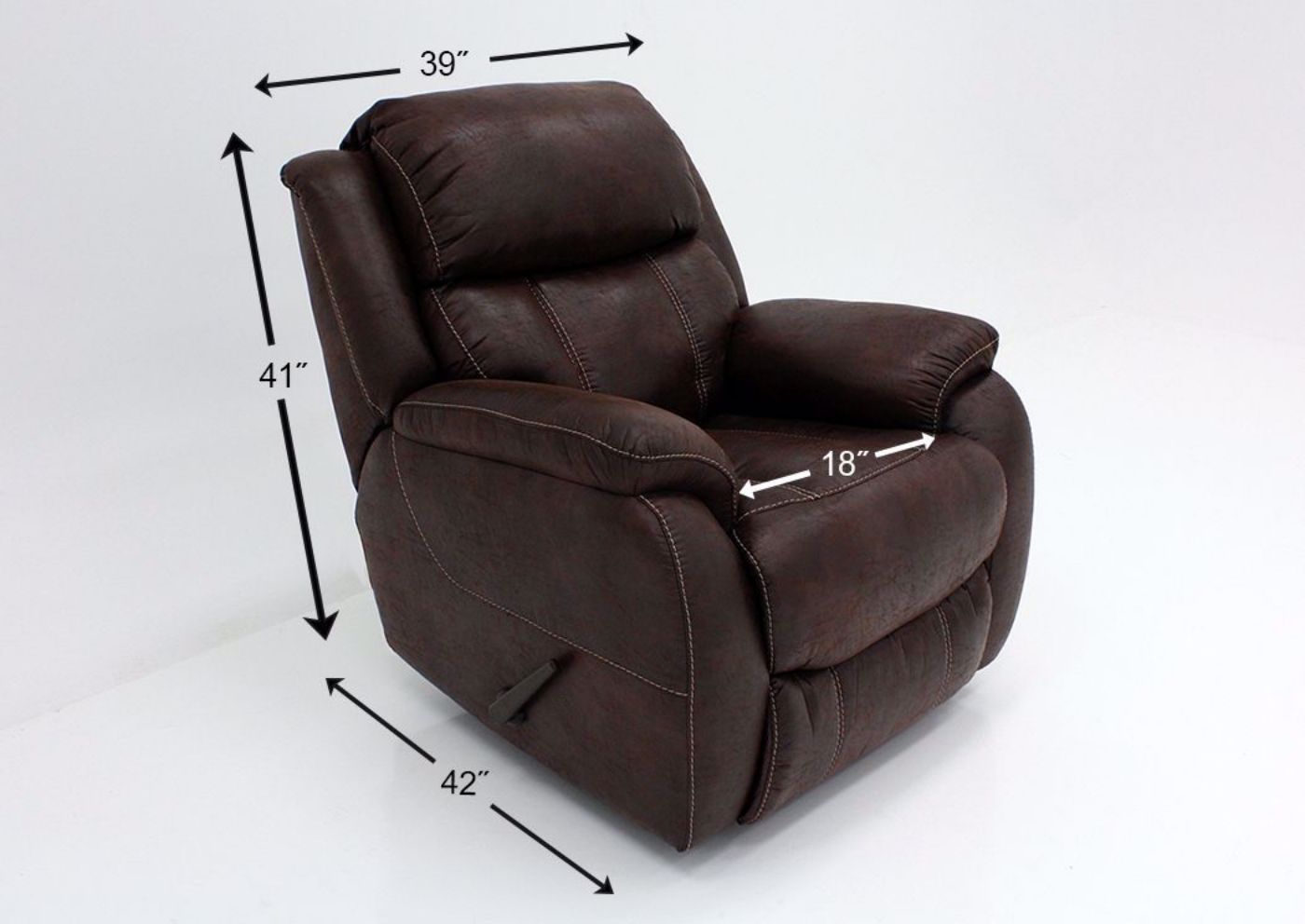 Brown Palance Swivel Glider Recliner Dimensions | Home Furniture Plus Mattress
