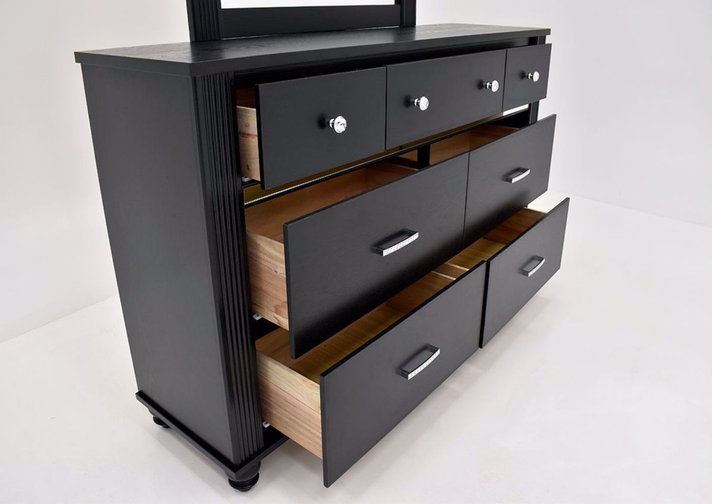 Picture of Gaston Dresser with Mirror - Black