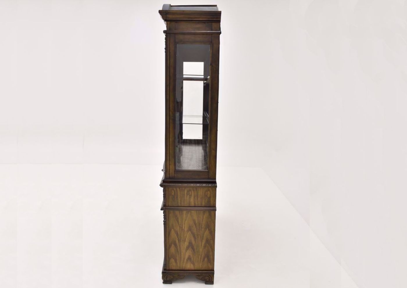 Brown Renaissance Dining Hutch & Server side | Home Furniture Plus Bedding