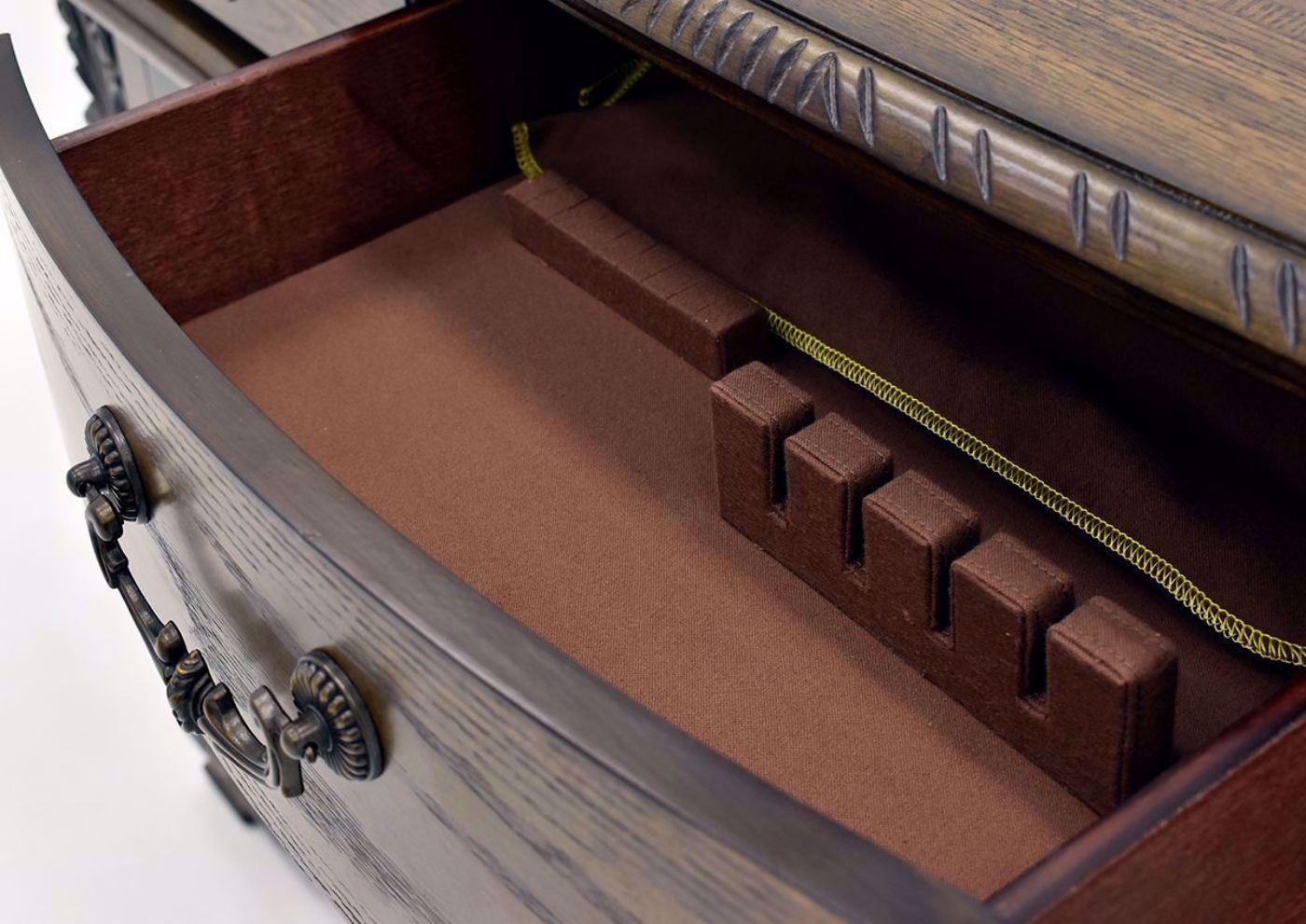 Brown Renaissance Dining Server Drawer Interior Accessories | Home Furniture Plus Bedding