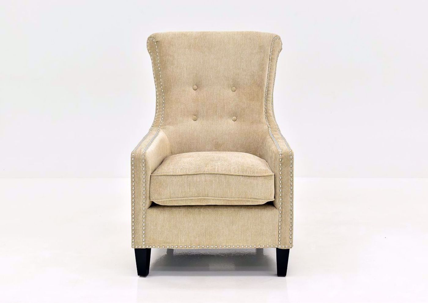 Tan Beige Riker Accent Chair | Home Furniture Plus Bedding