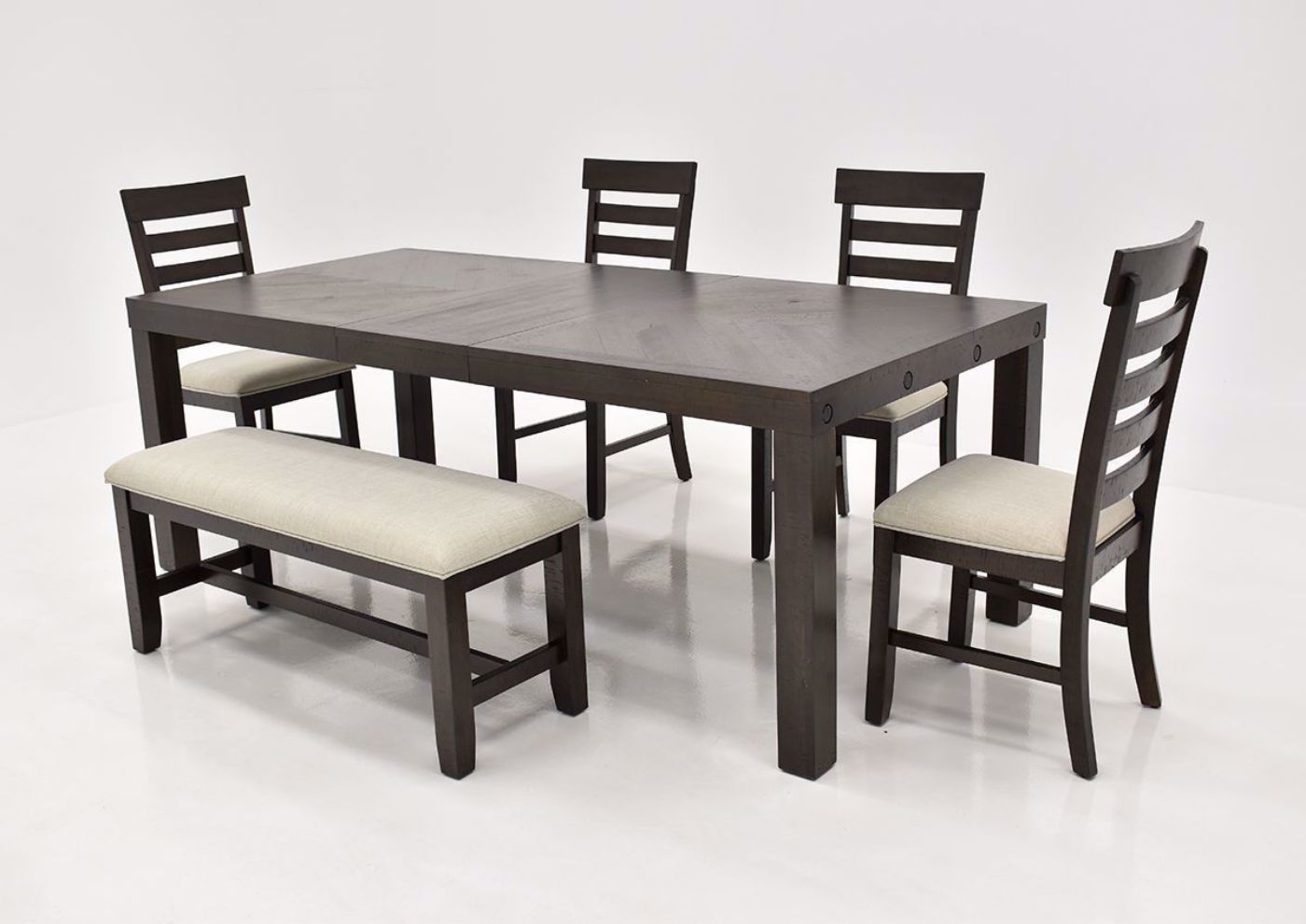 Colorado Standard Height Dining Table with table leaf extension | Home Furniture Plus Bedding