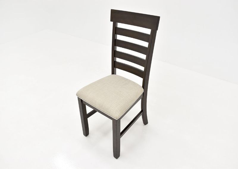 Brown Colorado Standard Height Chair angled view from above | Home Furniture Plus Bedding