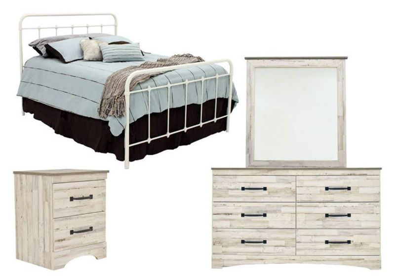 Picture of Jourdan Creek Queen Size Bedroom Set- White