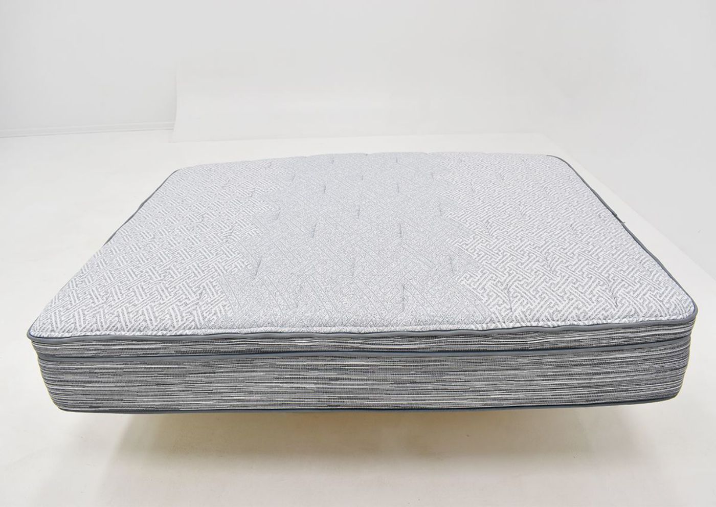 View from the Side Looking Across the Twin Size Belle Euro Top Mattress by Corsicana | Home Furniture Plus Bedding